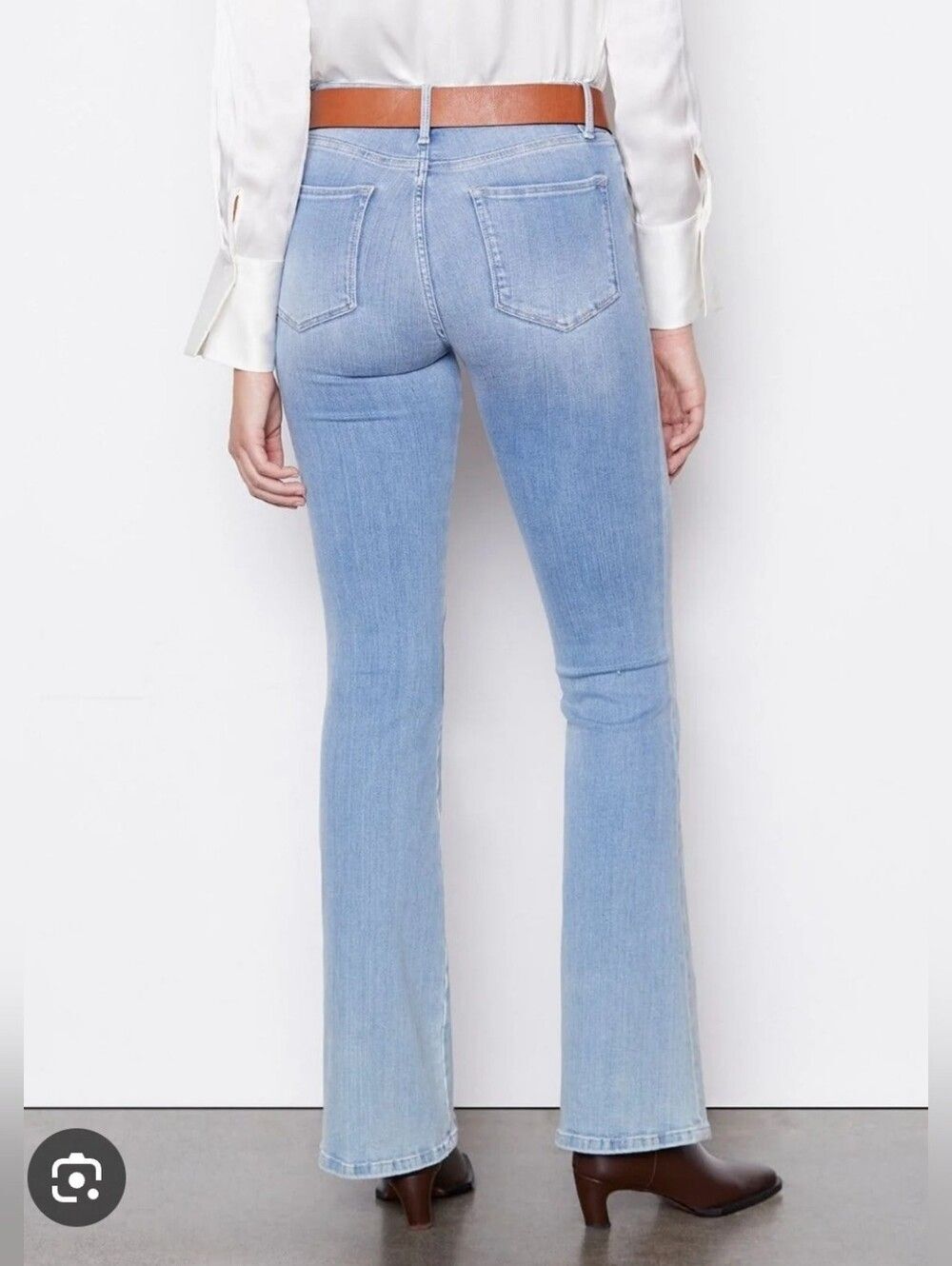 FRAME Small Casper Wash Le One Flare Leg Jeans Size 1 Stretchy